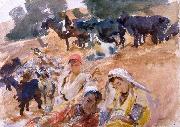 John Singer Sargent Goatherds France oil painting artist